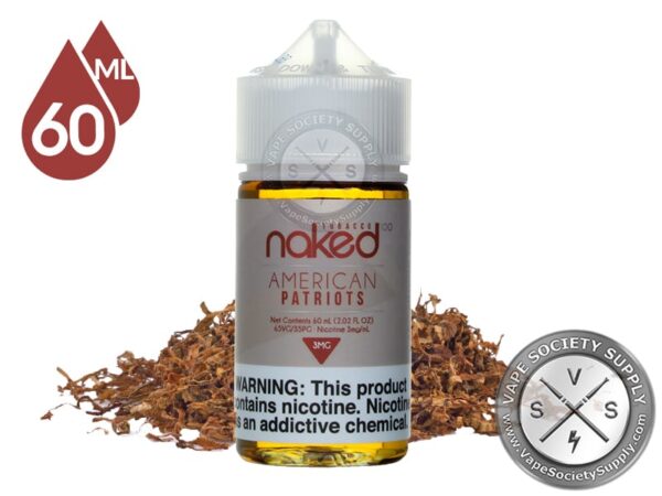 جویس نیکد توتون آمریکایی | American patriot Nkd juice