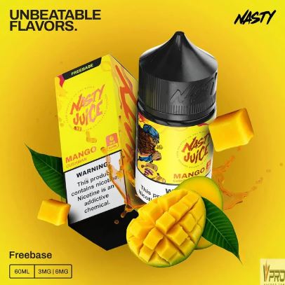 جویس-انبه-کاشمن-نستی-nasty-cushman-e-juice
