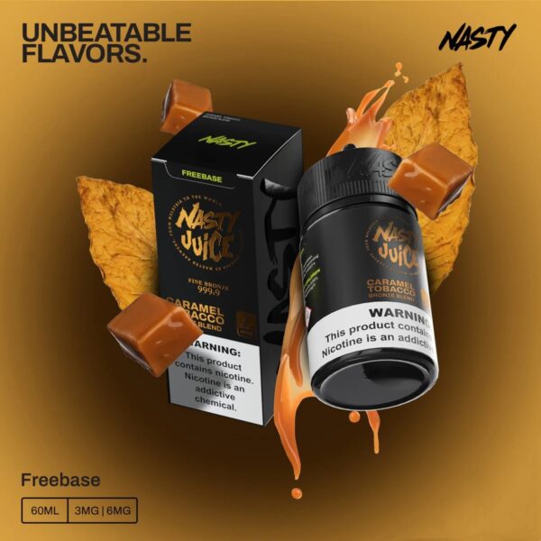 جویس-تنباکو-کارامل-نستی-nasty-bronze-blend
