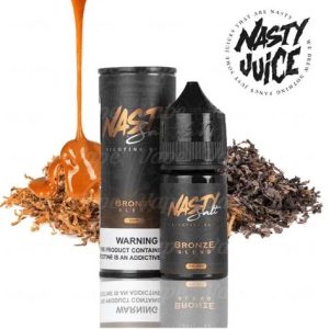 جوس-سالت-نستی-تنباکو-کارامل-nasty-bronze