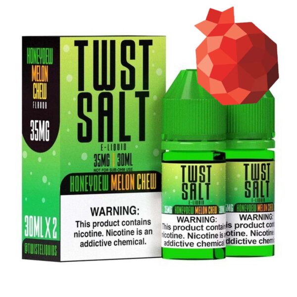جوس سالت لمون توییست عسل و طالبی | Juice Salt Lemon Twist Honeydew Melon Chew 30ml 50mg - Image 3