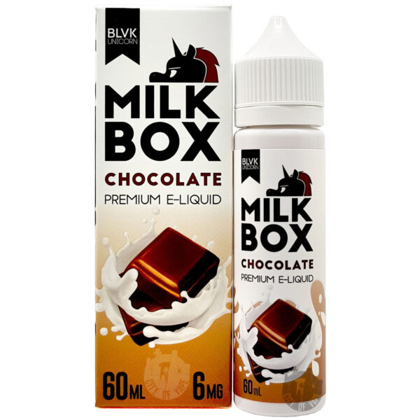 جویس بی ال وی کی شیر شکلات | e-juice BLVK Milk Box Chocolate - Image 2