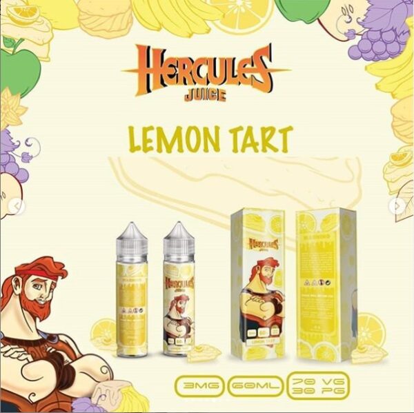 جویس هرکولس تارت لیمو | Hercules Lemon Tart e-juice - Image 2