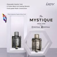 آی جوی میستیکیو مش تانک مشکی | Ijoy Mystique Mesh Tank Black 3ml 0.15ohm