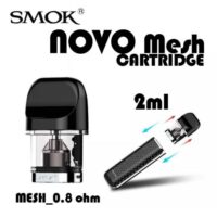کارتریج اسموک نووو مش | Smok Novo Pod Cartridge Mesh 0.8ohm
