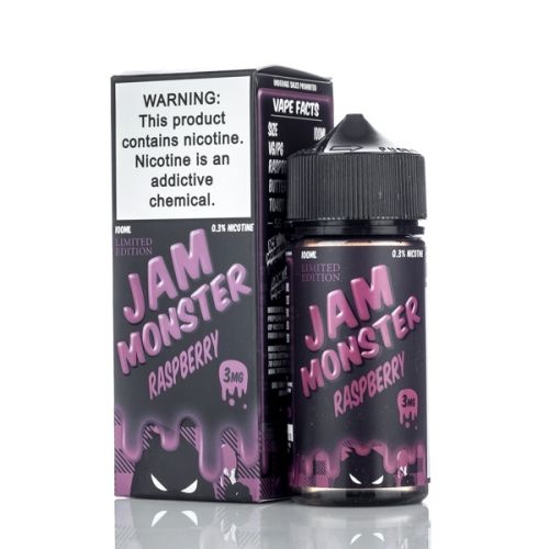 جویس جم مانستر تمشک | JAM MONSTER RASPBERRY JUICE 1 جویس جم مانستر تمشک