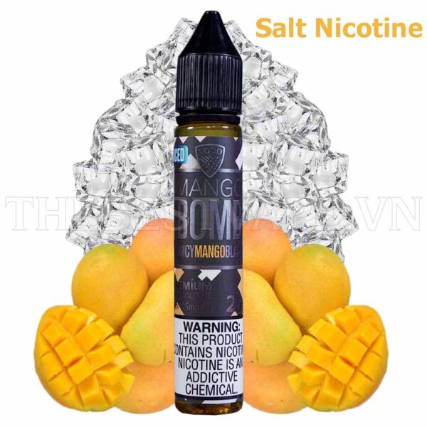 Juice Salt Vgod Bomb Mango Ice 30ml 50mg
