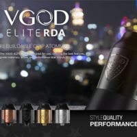اتومایزر ویگاد الایت آر دی ای مشکی | Vgod Elite RDA Atomiser