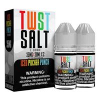 جوس سالت لمون توییست میوه های استوایی و گریپ فروت و یخ | Juice Salt Lemon Twist Iced Pucker Punch 30ml