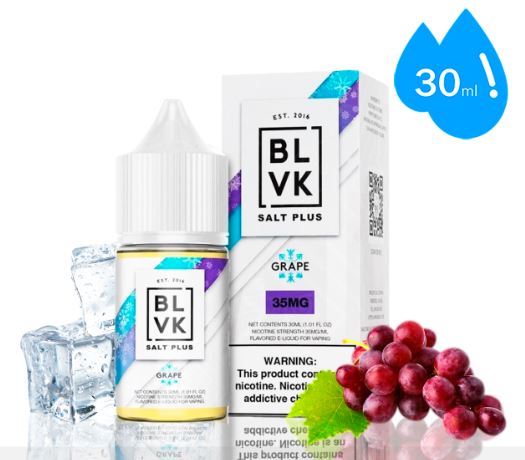 جویس سالت انگور یخ بی ال وی کی | BLVK Grape ice Salt 1 جویس-سالت-انگور-یخ-بی-ال-وی-کیblvk-grape-ic