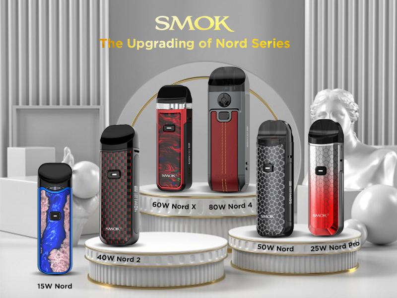 مقایسه و بررسی خانواده اسموک نورد Smok Nord