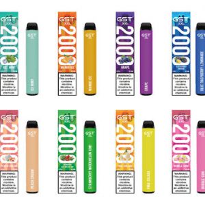 پادسیستم یکبار مصرف 2000 پاف جی اس تی | GST DisposablePOD 5 پادسیستم یکبار مصرف 2000 پاف جی اس تی | GST DisposablePOD