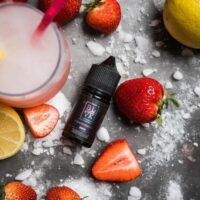 جوس سالت توت فرنگی لیموناد یخ بی ال وی کی | Blvk Berry Lemonade Ice