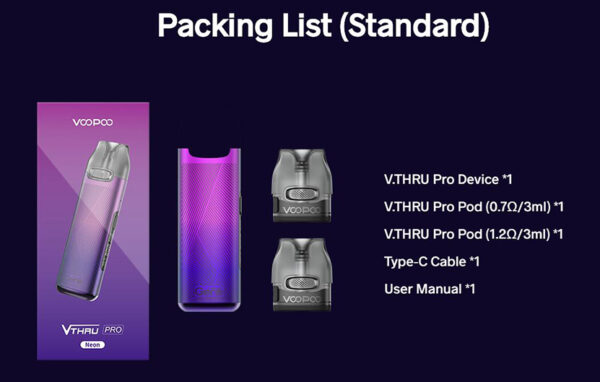 پادسیستم ووپوو وی ترو پرو | V.THRU Pro Voopoo Pod System