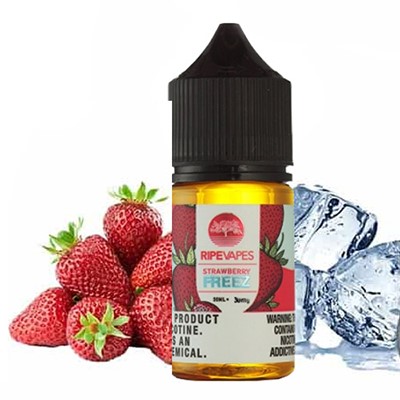 جویس-سالت-توت-فرنگی-یخ-رایپ-ویپز-ripe-vapes