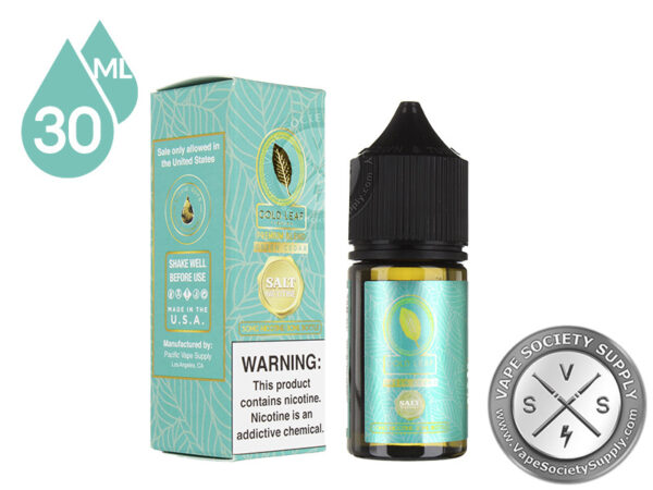 جویس سالت گلد لیف تنباکو یخ و نعنا | Gold Leaf Green Cedar Salt Nic