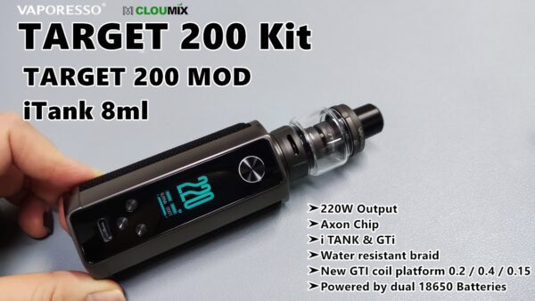 ویپ ویپرسو تارگت 200 | VAPORESSO TARGET 200 Vape - Image 4