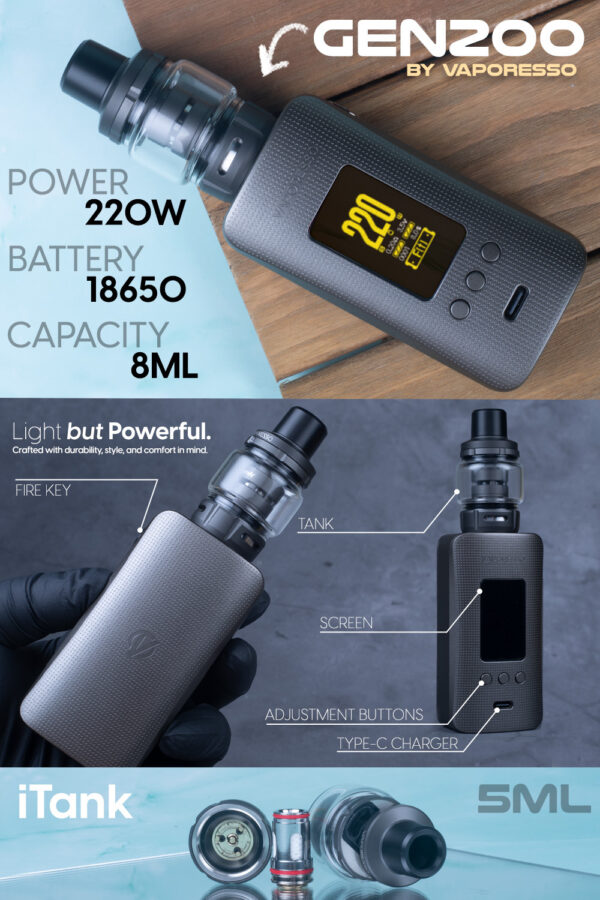 ویپ ویپرسو جن 200 | Vaporesso Gen 200