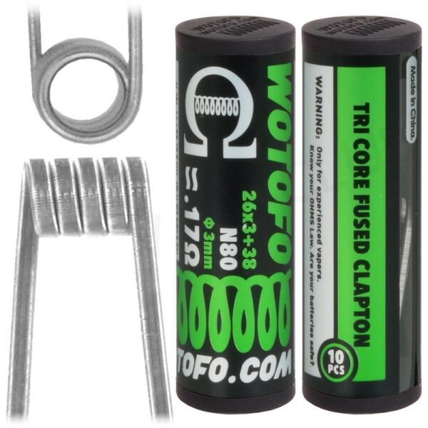 المنت دست ساز پیش ساخته وتوفو | Wotofo Prebuilt Wire