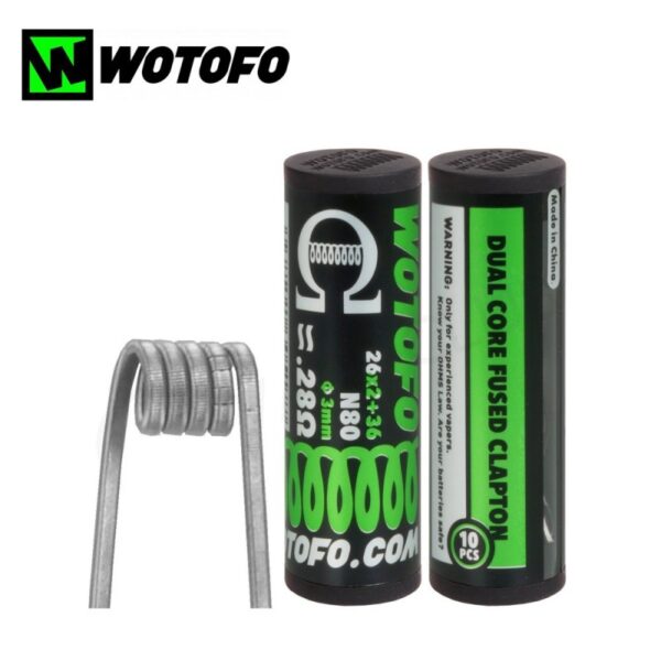 المنت دست ساز پیش ساخته وتوفو | Wotofo Prebuilt Wire