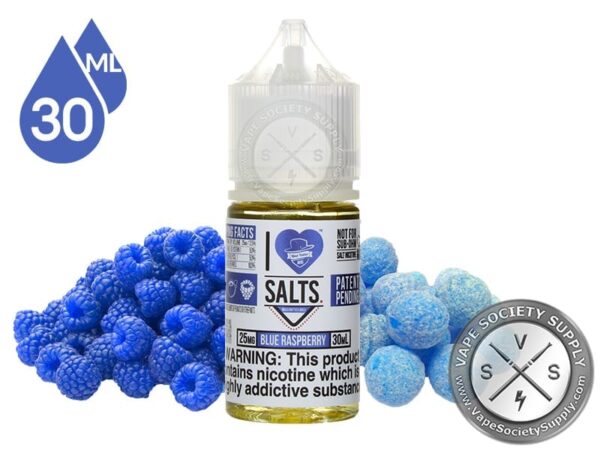 سالت نیکوتین تمشک آبی آی لاو سالت | I Love Salts blue raspberry salt nic 2 سالت نیکوتین تمشک آبی آی لاو سالت
