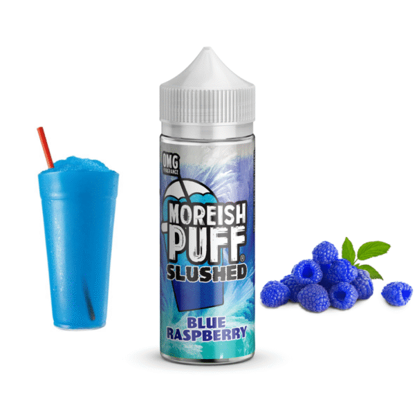 ایجوس بلوزربری و یخ موریش | MOREISH Blue Raspberry JUICE