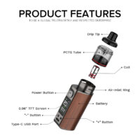 پاد ماد لوکس 80 ویپرسو | Vaporesso Luxe 80 Pod Mod