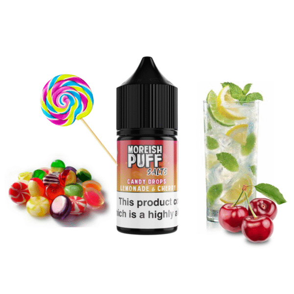 سالت نیکوتین آبنبات لیموناد آلبالو موریش | Moreish Lemonad Cherry Candy Salt