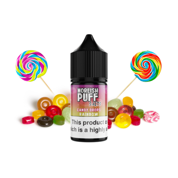 سالت نیکوتین رنگین کمان آبنبات موریش | Moreish Rainbow Candy Salt 1 سالت نیکوتین آبنبات رنگین کمانی موریش | Moreish Rainbow Candy Salt