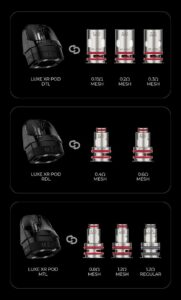 کارتریج-لوکس-ایکس-ویپرسو-vaporesso-luxe-x-