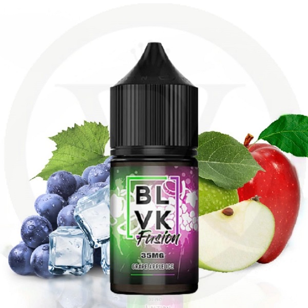 جوس سالت انگور سیب یخ بی ال وی کی | Blvk Grape Apple Ice Salt nic 1 جوس-سالت-انگور-سیب-یخ-بی-ال-وی-کی-blvk
