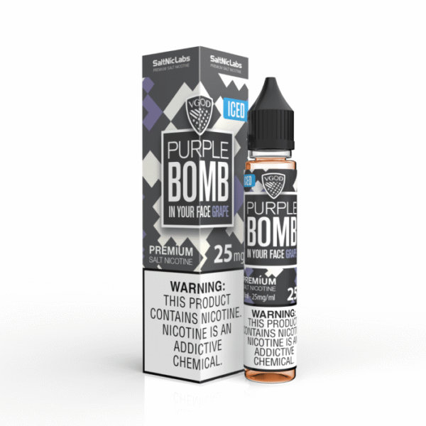 جویس-سالت-انگور-یخ-ویگاد-Vgod-Purple-Bomb