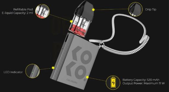 پاد-سیستم-یوول-کالیبرن-جی-2-uwell-caliburn