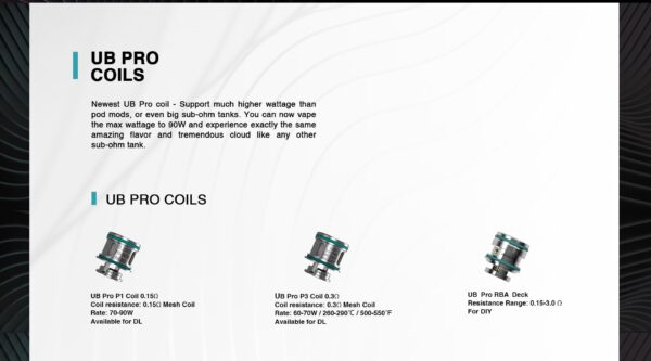 کویل-یوبی-پرو-لاست-ویپLost-Vape-UB-Pro-coil
