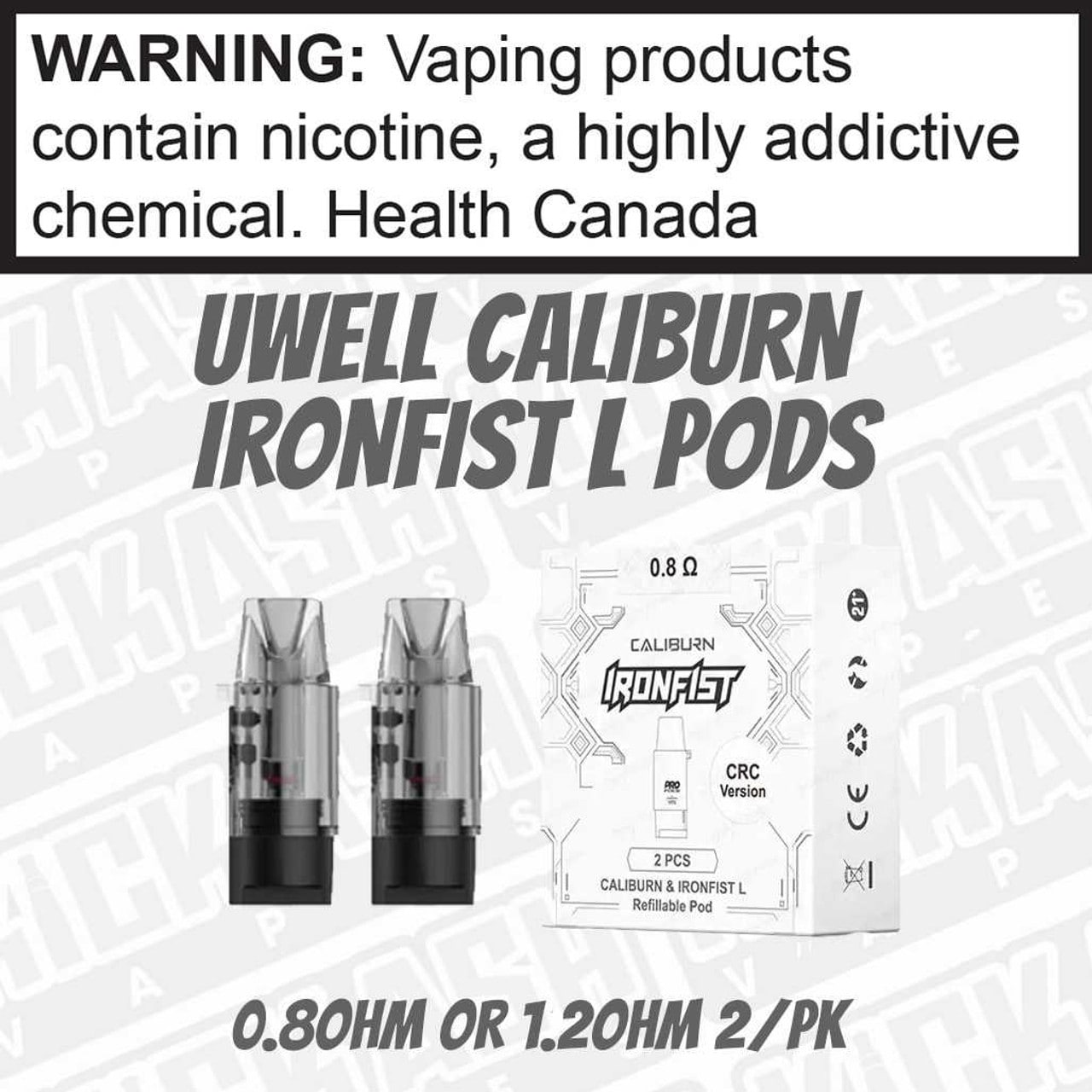 کارتریج-کالیبرن-آیرون-فیست-ال-یوول-uwell