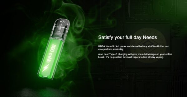 پاد اورسا نانو اس لاست ویپ | Lost Vape Ursa Nano S Pod 5 پاد-اورسا-نانو-اس-لاست-ویپ-lost-vape