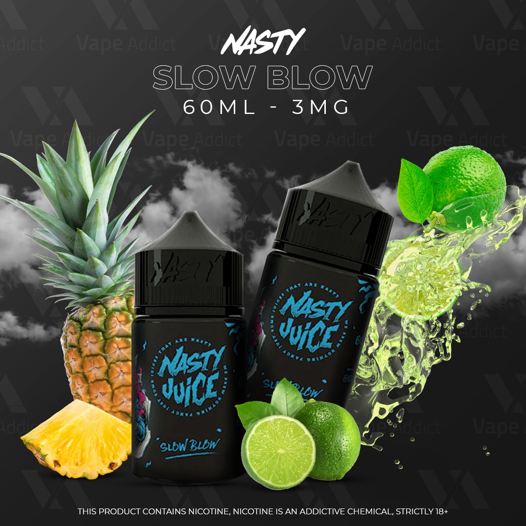 جویس-آناناس-لیموناد-نستی-nasty-slow-blow