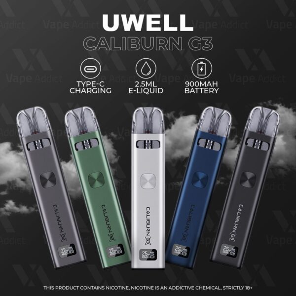 پاد-ماد-کالیبرن-جی-3-یوول-uwell-caliburn-g3
