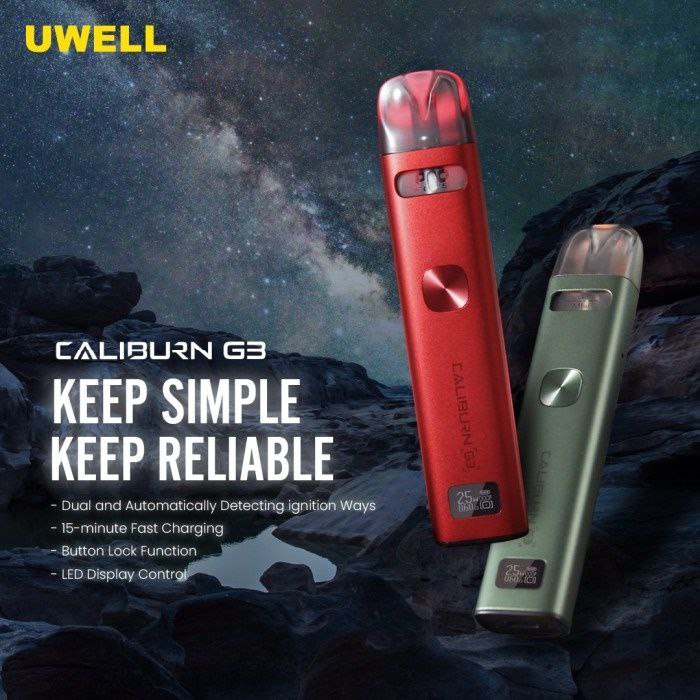 پاد-ماد-کالیبرن-جی-3-یوول-uwell-caliburn-g3