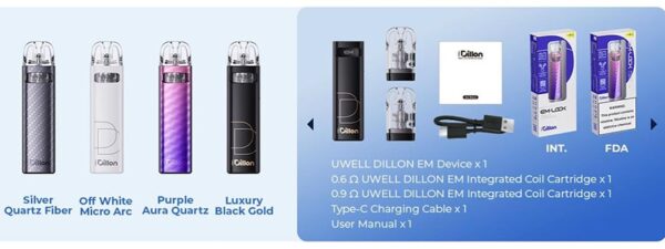 پاد-سیستم-دیلون-ای-ام-یوول-uwell-dillon-em