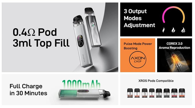 پاد-اکسراس-4-ویپرسو-vaporesso-xros-4-pod