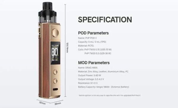 پاد-ماد-درگ-اچ-80-اس-ووپوو-voopoo-drag-h80-