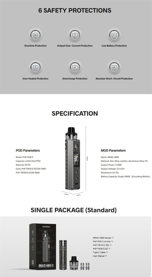 پاد-ماد-درگ-اچ-80-اس-ووپوو-voopoo-drag-h80-