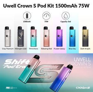 پاد-ماد-کرون-اس-یوول-uwell-crown-s
