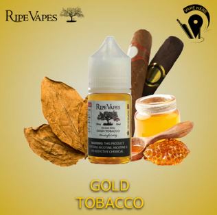 سالت-گلد-توباکو-رایپ-ویپز-ripe-vapes-gold-t