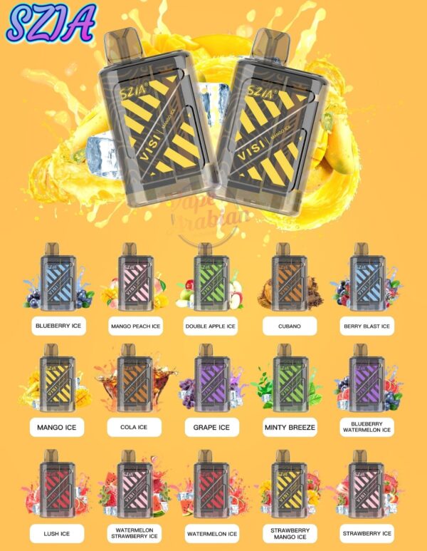 پاد یکبار مصرف 18000 پاف ویزی | Szia Visi Disposable 18000 puff 2 پاد-یکبار-مصرف-180000-پاف-ویزی-szia-visi-di