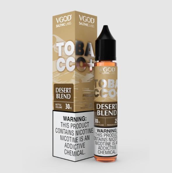 سالت توباکو صحرایی ویگاد | VGOD Tobacco Plus Desert Blend SaltNic 1 سالت-توباکو-صحرایی-ویگاد-vgod-tobacco-plus-