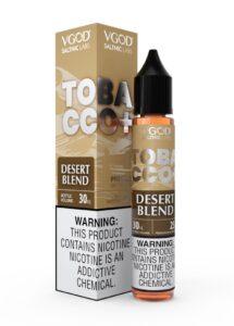 سالت توباکو صحرایی ویگاد | VGOD Tobacco Plus Desert Blend SaltNic 5 سالت-توباکو-صحرایی-ویگاد-vgod-tobacco-plus-