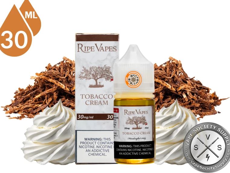 سالت-خامه-تنباکو-رایپ-ویپز-ripe-vapes-tobac