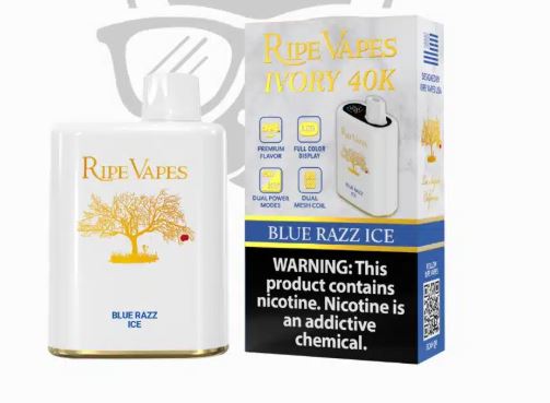 پاد 40000 پاف آیوری رایپ وپیز | Ripe Vapes IVORY 40000 Puffs Disposable Pod 5 پاد-40000-پاف-آیوری-رایپ-وپیز-ripe-vapes-iv